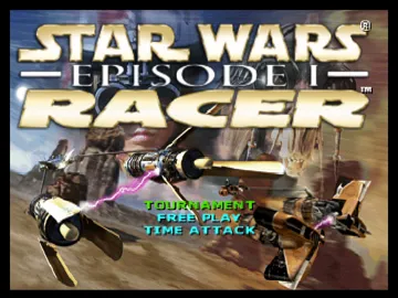 Star Wars Episode I - Racer (Europe) (En,Fr,De) screen shot title